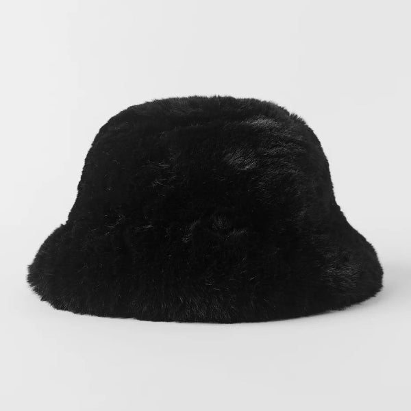 Faux Fur Iconic Bucket Hat