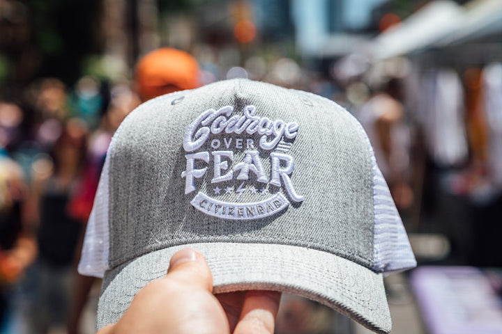 Courage Over Fear Hat