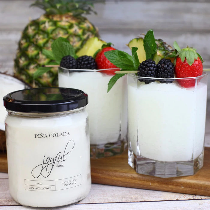 Pina Colada 8oz Soy Candle