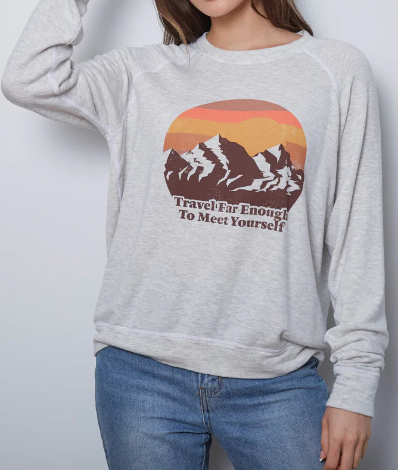 Travel Far Enough Sweater