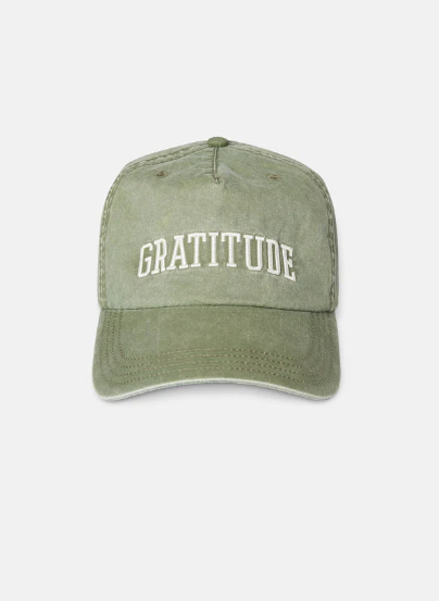 Gratitude Canvas Hat