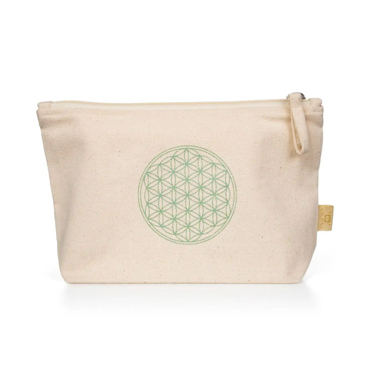 Flower of Life Beauty Pouch