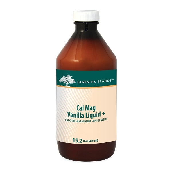 Cal Mag Vanilla Liquid + - Lemon Water Wellness