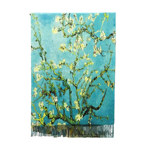 Van Gogh Almond Blossom Oil Painting Scarf